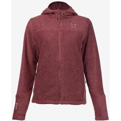 Altus Seneca K30 Damen Kapuzenfleecejacke bordeaux - M female Altus Seneca K30 Damen Kapuzenfleecejacke bordeaux - M female