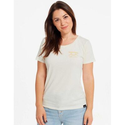 BuddySwim The Sea Lovers Co Kurzarm T-Shirt für Frauen Weiß - S female BuddySwim The Sea Lovers Co Kurzarm T-Shirt für Frauen Weiß - S female