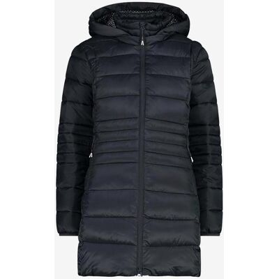 CMP Parka Snaps Polyester 20D Damen Kapuzenjacke schwarz/anthrazit - S female CMP Parka Snaps Polyester 20D Damen Kapuzenjacke schwarz/anthrazit - S female