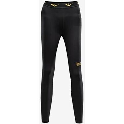 Everlast Leonard Damen Leggings schwarz/gold - L female Everlast Leonard Damen Leggings schwarz/gold - L female