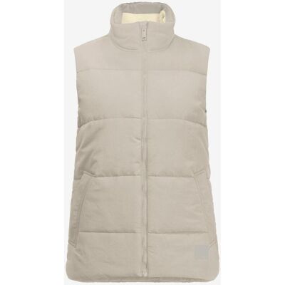 Jack Wolfskin White Frost Damen Weste hellgrau - XS female Jack Wolfskin White Frost Damen Weste hellgrau - XS female