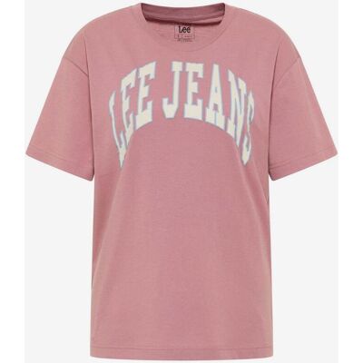 Lee XS Rosa Crew Neck T-Shirt - T-Shirt Lee XS Rosa Crew Neck T-Shirt - T-Shirt