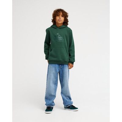 Quiksilver Comp Logo Hoodie Kinder dunkelgrün - 12 unisex Quiksilver Comp Logo Hoodie Kinder dunkelgrün - 12 unisex