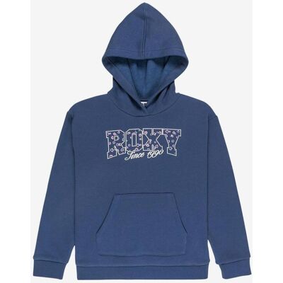 Roxy Surf Feeling Brushed Vintage Mädchen Hoodie dunkelblau - 8 female Roxy Surf Feeling Brushed Vintage Mädchen Hoodie dunkelblau - 8 female