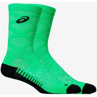 ASICS Performance Run Crew Socken grün schwarz - XL unisex ASICS Performance Run Crew Socken grün schwarz - XL unisex