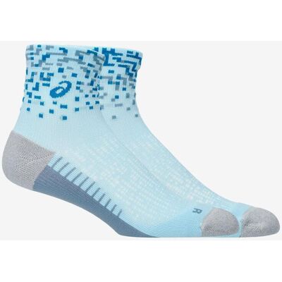 ASICS Performance Run Quarter Socken weiß hellblau - L unisex ASICS Performance Run Quarter Socken weiß hellblau - L unisex