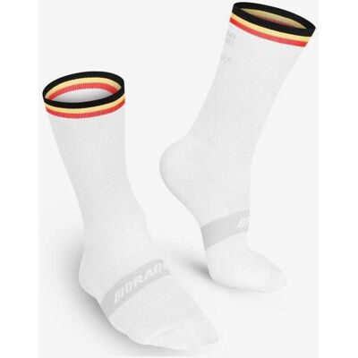 Bioracer Belgium Sock Stricksocken weiß - XL unisex Bioracer Belgium Sock Stricksocken weiß - XL unisex