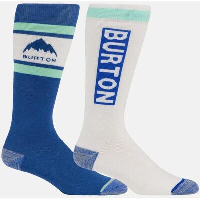 Burton Weekend Midweight Damen Snowboardsocken ultrablau weiß (2 Paar) - S-M female Burton Weekend Midweight Damen Snowboardsocken ultrablau weiß (2 Paar) - S-M female
