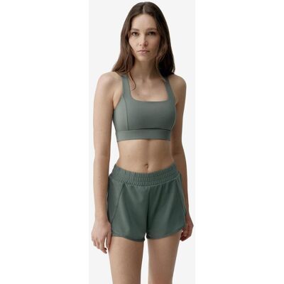 Born Living Yoga Padma 2.0 Top grün-grau - L female Born Living Yoga Padma 2.0 Top grün-grau - L female