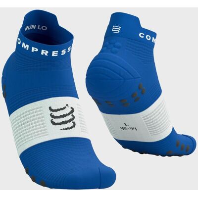 Compressport Pro Racing v4.0 Run Low Socken kobaltblau weiß - T1 unisex Compressport Pro Racing v4.0 Run Low Socken kobaltblau weiß - T1 unisex