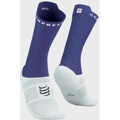 Compressport Pro Racing v4.0 Bike Socken blau oriental weiß - T3 unisex Compressport Pro Racing v4.0 Bike Socken blau oriental weiß - T3 unisex