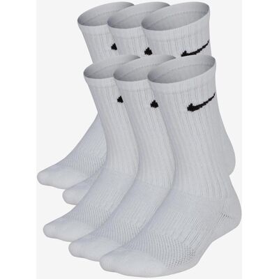 Nike Everyday Junior Socken (6er-Pack) weiß/schwarz - M unisex Nike Everyday Junior Socken (6er-Pack) weiß/schwarz - M unisex