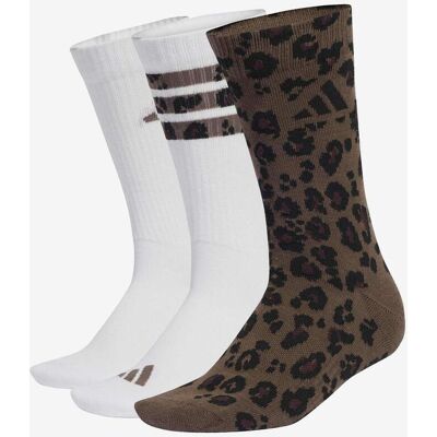 adidas Leo Socken braun (3 Paar) - XL unisex adidas Leo Socken braun (3 Paar) - XL unisex