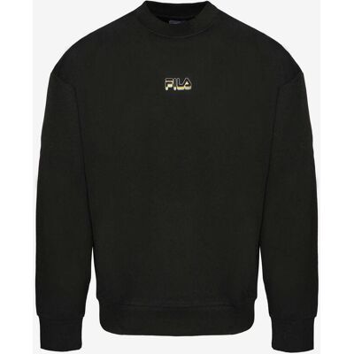Fila Underwear & Socks Fila Pyjamas Cotton Brushed Fleece Small Logo Damen Set schwarz/gelbgold - L female Fila Underwear & Socks Fila Pyjamas Cotton Brushed Fleece Small Logo Damen Set schwarz/gelbgold - L female
