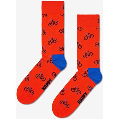 Happy Socks Bike Socken rot/elektrisch-blau/schwarz - 36-40 unisex Happy Socks Bike Socken rot/elektrisch-blau/schwarz - 36-40 unisex