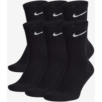 Nike Fitness Socken Nike Everyday Cushion Crew 6er-Pack schwarz - L unisex Nike Fitness Socken Nike Everyday Cushion Crew 6er-Pack schwarz - L unisex