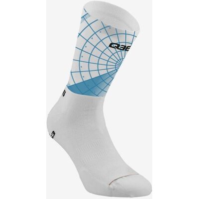 Q36.5 Aero Socken weiß - 44/47 unisex Q36.5 Aero Socken weiß - 44/47 unisex