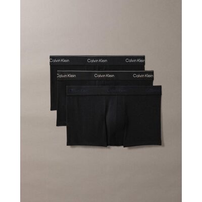 Calvin Klein Icon Cotton Stretch Boxershorts schwarz eclipse (3 Stück) - XL male Calvin Klein Icon Cotton Stretch Boxershorts schwarz eclipse (3 Stück) - XL male