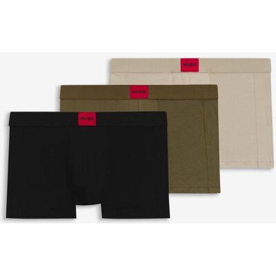 HUGO Triplet Galaxy Boxershorts beige (3er-Pack) - S male HUGO Triplet Galaxy Boxershorts beige (3er-Pack) - S male