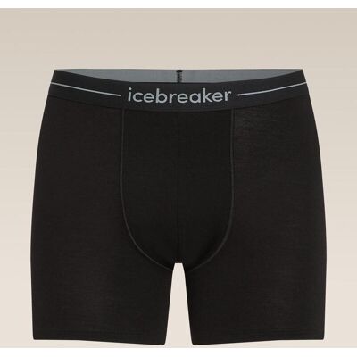 Icebreaker Anatomica Boxershorts pechschwarz - S male Icebreaker Anatomica Boxershorts pechschwarz - S male