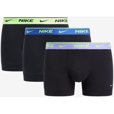 Nike Trunk Dry Fit Boxershorts intensiv schwarz blau grün (3er-Pack) - S male Nike Trunk Dry Fit Boxershorts intensiv schwarz blau grün (3er-Pack) - S male