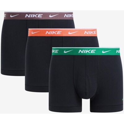 Nike Trunk Dry Fit Boxershorts schwarz grün orange (3er-Pack) - L male Nike Trunk Dry Fit Boxershorts schwarz grün orange (3er-Pack) - L male