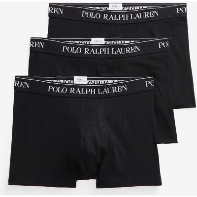 Ralph Lauren Stretch Boxershorts schwarz (3er-Pack) - S male Ralph Lauren Stretch Boxershorts schwarz (3er-Pack) - S male