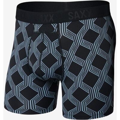 SAXX Smooth Flex Boxershorts schwarz/hellblau - XXL male SAXX Smooth Flex Boxershorts schwarz/hellblau - XXL male