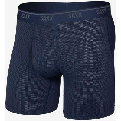 SAXX Quest Quick-Dry Mesh Boxershorts ozeanblau - M male SAXX Quest Quick-Dry Mesh Boxershorts ozeanblau - M male