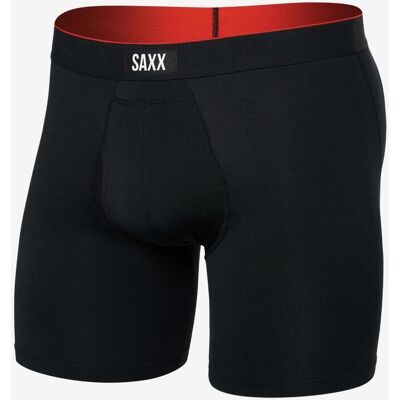 SAXX Multi-Sport Performance Boxershorts tiefschwarz - M male SAXX Multi-Sport Performance Boxershorts tiefschwarz - M male