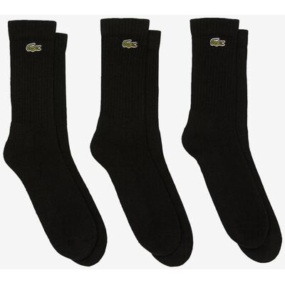Lacoste Classic Sport Socken schwarz (3er-Pack) - 35-38 male Lacoste Classic Sport Socken schwarz (3er-Pack) - 35-38 male