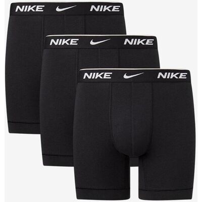 Nike Brief Boxershorts schwarz/weiß (3er-Pack) - S male Nike Brief Boxershorts schwarz/weiß (3er-Pack) - S male