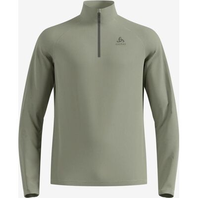 Odlo Besso Half Zip Langarmshirt grau - S male Odlo Besso Half Zip Langarmshirt grau - S male