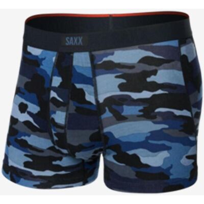 SAXX Vibe Xtra Trunk Fly Boxershorts bläulich - S male SAXX Vibe Xtra Trunk Fly Boxershorts bläulich - S male