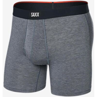 SAXX Vibe Xtra Brief Fly Boxershorts grau-grün - L male SAXX Vibe Xtra Brief Fly Boxershorts grau-grün - L male