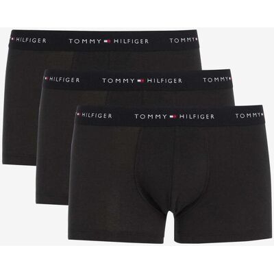 Tommy Hilfiger Signature Trunk Boxershorts schwarz/weiß (3er-Pack) - XL male Tommy Hilfiger Signature Trunk Boxershorts schwarz/weiß (3er-Pack) - XL male