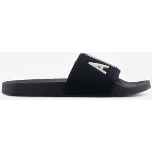 Armani Exchange AX Logo Badesandalen blau weiß - 42 male Armani Exchange AX Logo Badesandalen blau weiß - 42 male