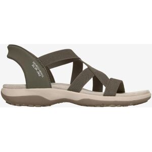 Skechers Reggae Slim Skech Appeal Damen Sandalen chromgrün - 37 female Skechers Reggae Slim Skech Appeal Damen Sandalen chromgrün - 37 female