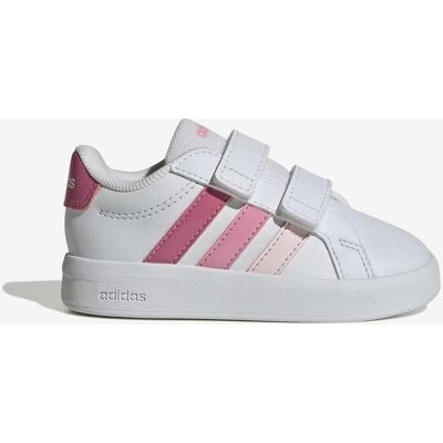 adidas Grand Court 3.0 Sneaker weiß Babyrosa - 26 unisex adidas Grand Court 3.0 Sneaker weiß Babyrosa - 26 unisex