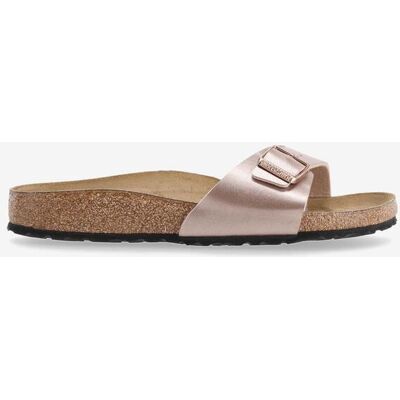 Birkenstock Madrid Metallic Sandalen Schmale Weite Damen rosa metallic - 38 female Birkenstock Madrid Metallic Sandalen Schmale Weite Damen rosa metallic - 38 female