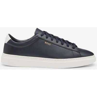 BOSS Kieran Tennis Sneaker marineblau/weiß - 42 male BOSS Kieran Tennis Sneaker marineblau/weiß - 42 male