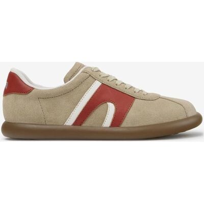 Camper Pelotas Soller Damen Sneaker beige/rot/weiß - 41 female Camper Pelotas Soller Damen Sneaker beige/rot/weiß - 41 female