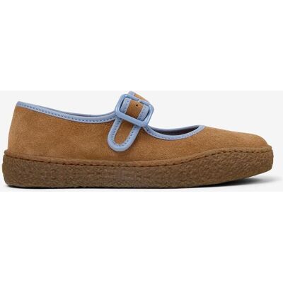 Camper Peu Terreno Damen Schuhe braun hellblau - 40 female Camper Peu Terreno Damen Schuhe braun hellblau - 40 female