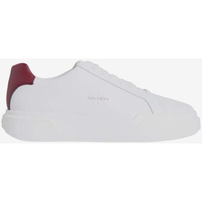 Calvin Klein Chunky Cupsole Sneaker weiß/rot - 45 male Calvin Klein Chunky Cupsole Sneaker weiß/rot - 45 male