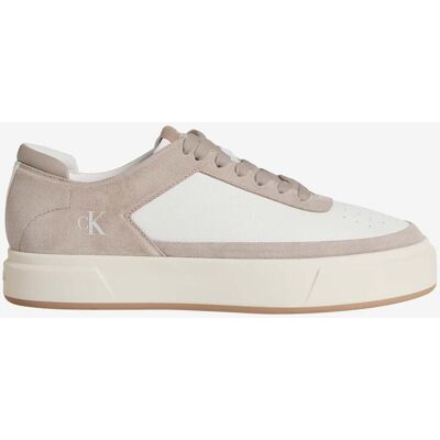 Calvin Klein Basket Cupsole Sneaker beige/weiß - 44 male Calvin Klein Basket Cupsole Sneaker beige/weiß - 44 male