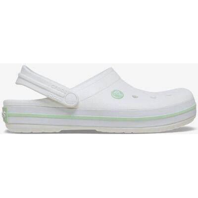 Crocs Crocband Schuhe weiß grün - 43-44 unisex Crocs Crocband Schuhe weiß grün - 43-44 unisex