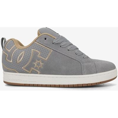 DC Shoes Court Graffik Schuhe grau gelb - 44.5 male DC Shoes Court Graffik Schuhe grau gelb - 44.5 male