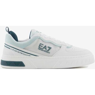 EA7 Summer Court Sneaker weiß/türkis - 37(1/3) unisex EA7 Summer Court Sneaker weiß/türkis - 37(1/3) unisex