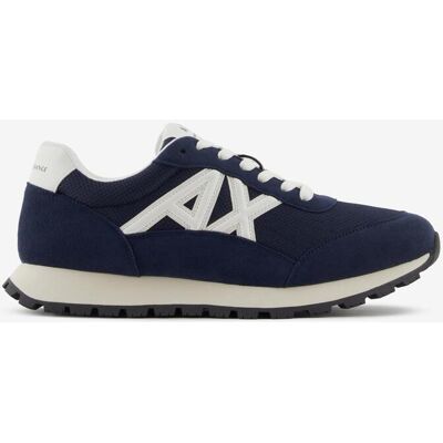 Armani Exchange Contrast AX Schuhe marineblau weiß - 42 male Armani Exchange Contrast AX Schuhe marineblau weiß - 42 male