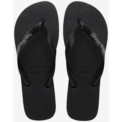 Havaianas Top Rubber Logo Flip-Flops schwarz - 43-44 unisex Havaianas Top Rubber Logo Flip-Flops schwarz - 43-44 unisex